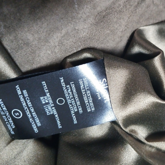 Silent New York Suede Leather Jacket - Picture 10 of 11